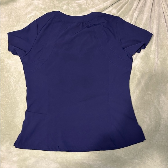 Natural Uniforms, Navy Blue Scrubs, Women’s size Medium - Picture 3 of 7